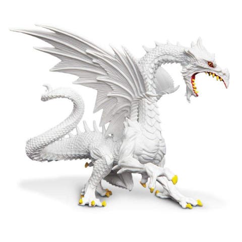Glow-In-The-Dark Snow Dragon Toy