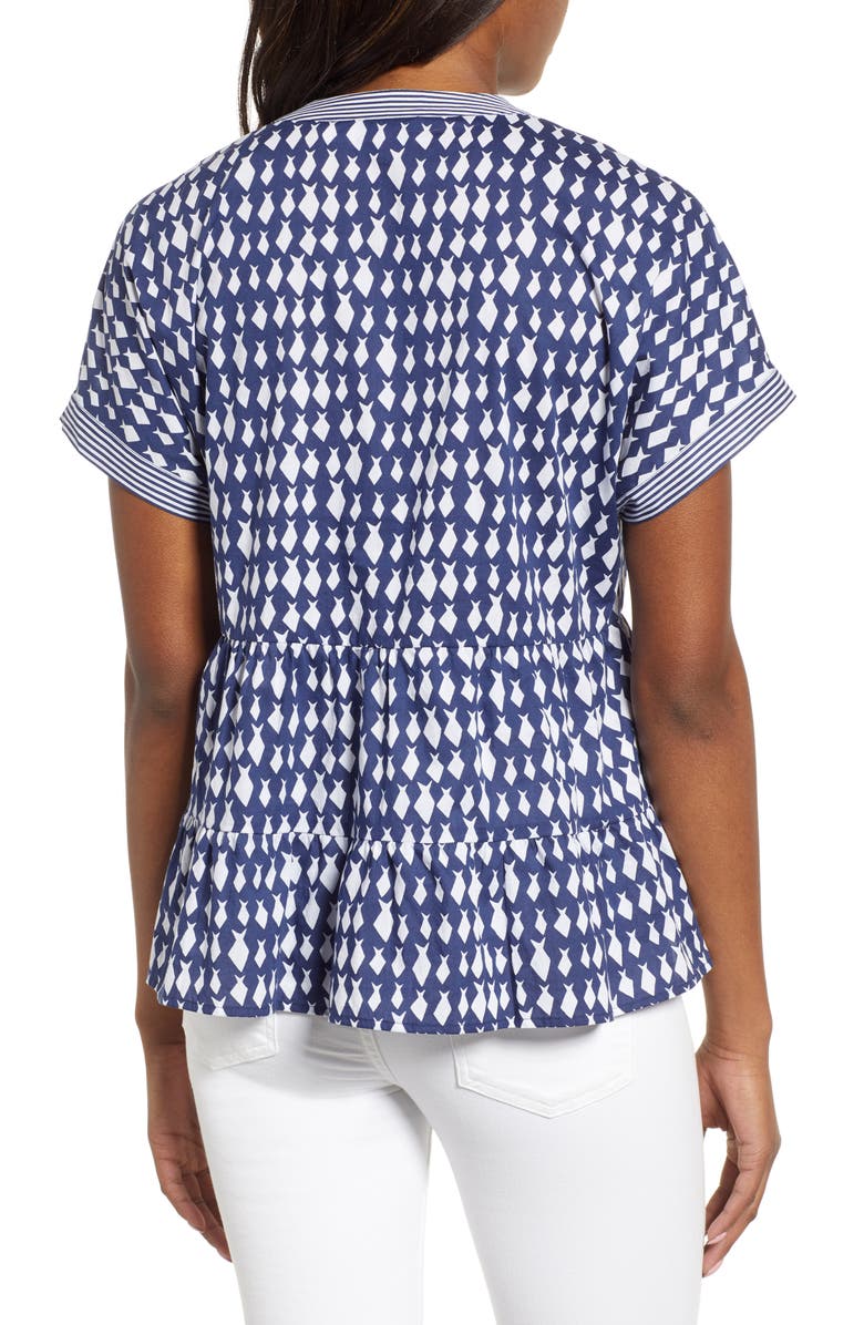 vineyard vines Diamond Fish Top, Alternate, color, 