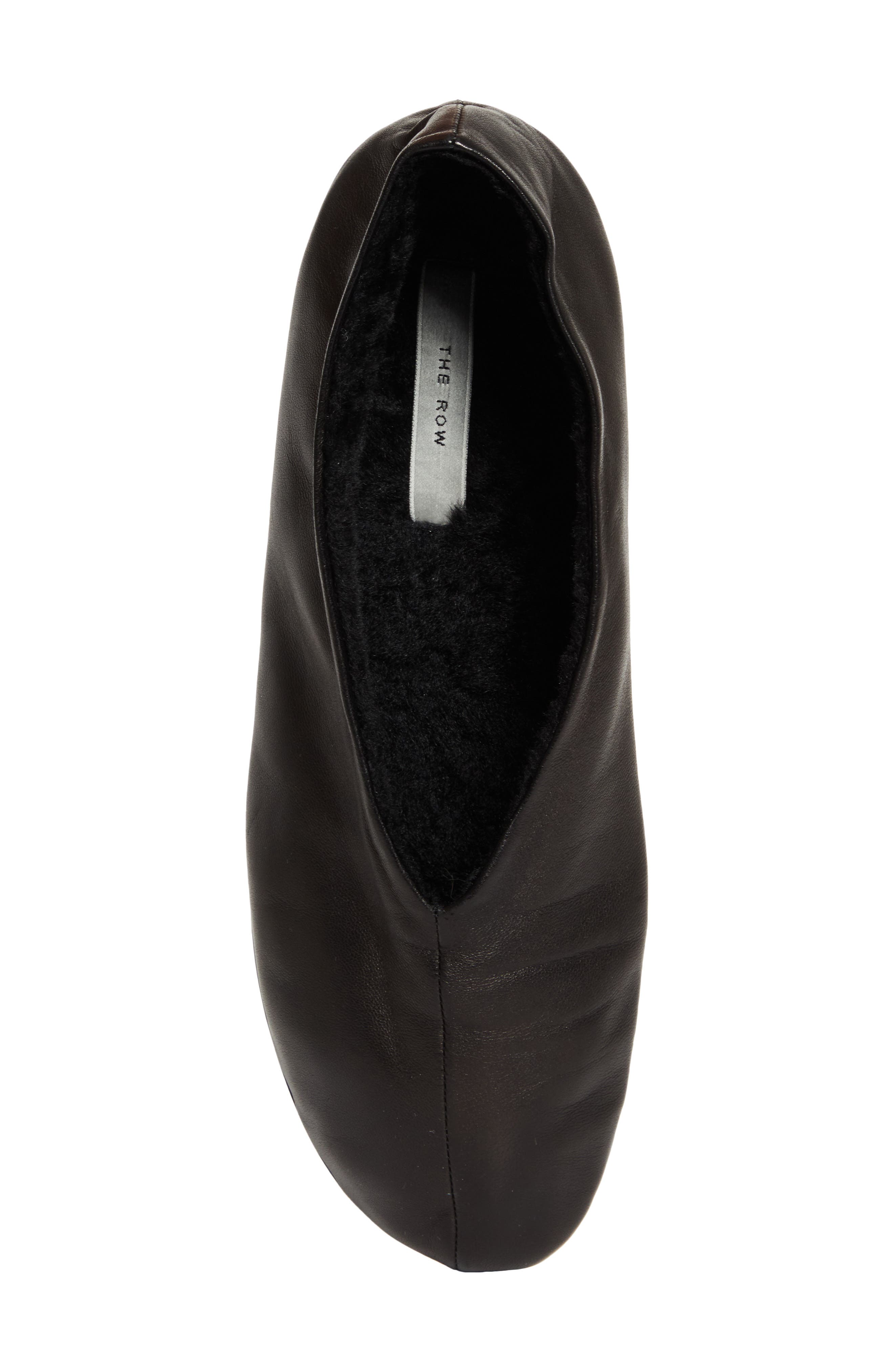 The Row Stella Ballerina Flat, Alternate, color, Lacquer Brown