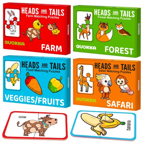 Memory Matching Puzzle Set for Toddlers