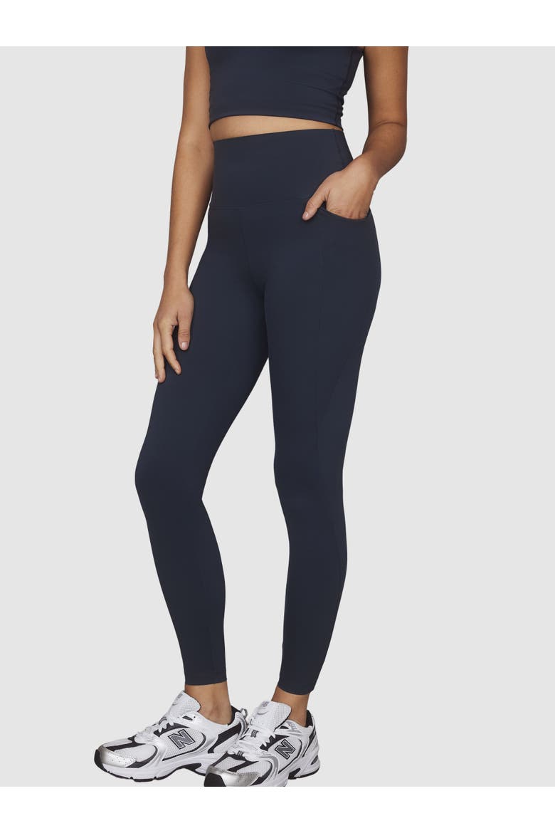 Empower Regular Fit Leggings, Main, color, Vintage Navy