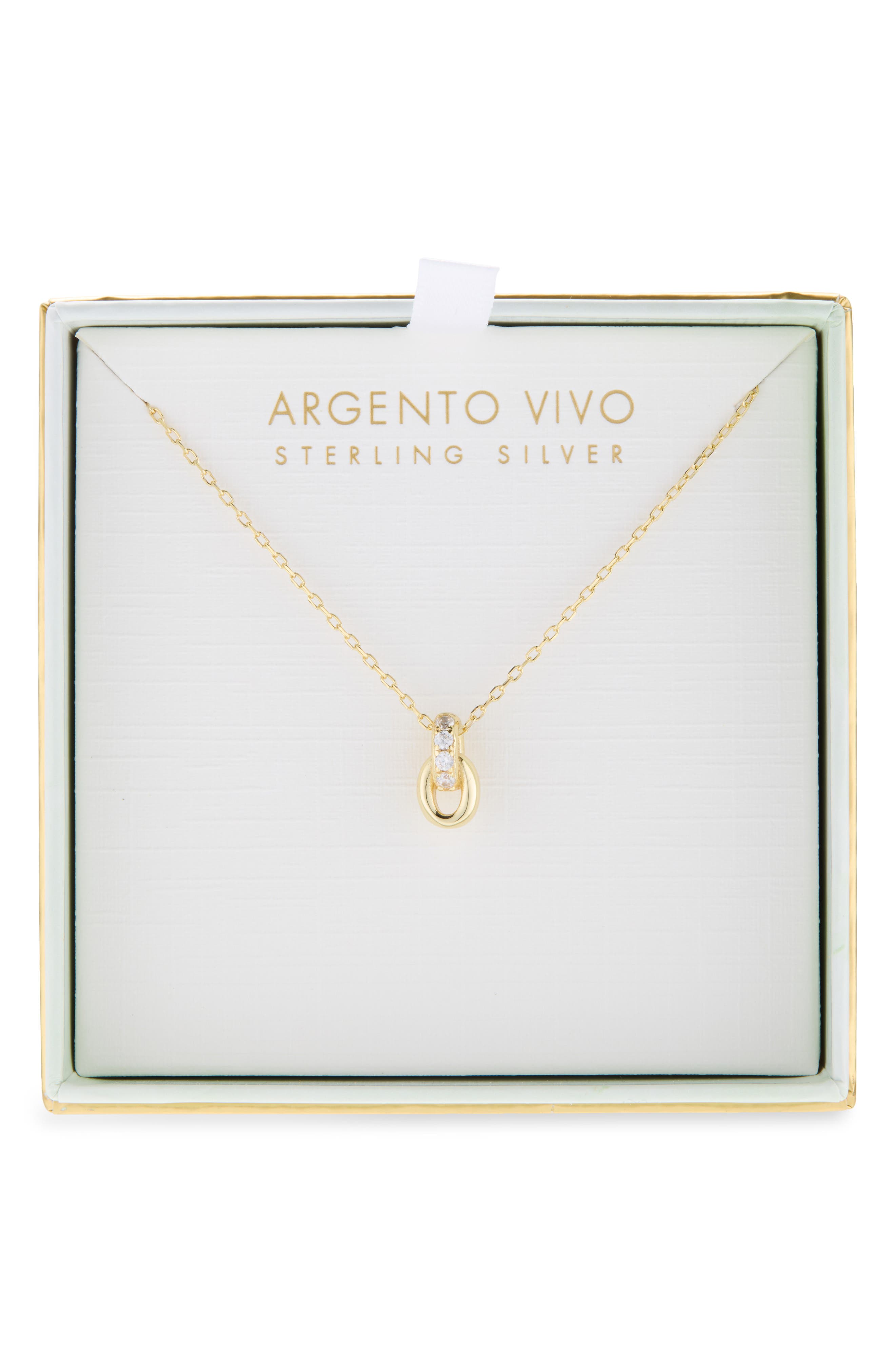 Pavé Interlocking Link Necklace