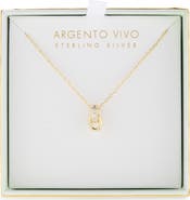 ARGENTO VIVO Pavé Interlocking Link Necklace