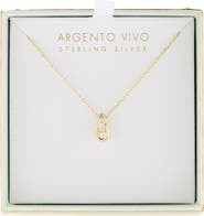 ARGENTO VIVO Pavé Interlocking Link Necklace