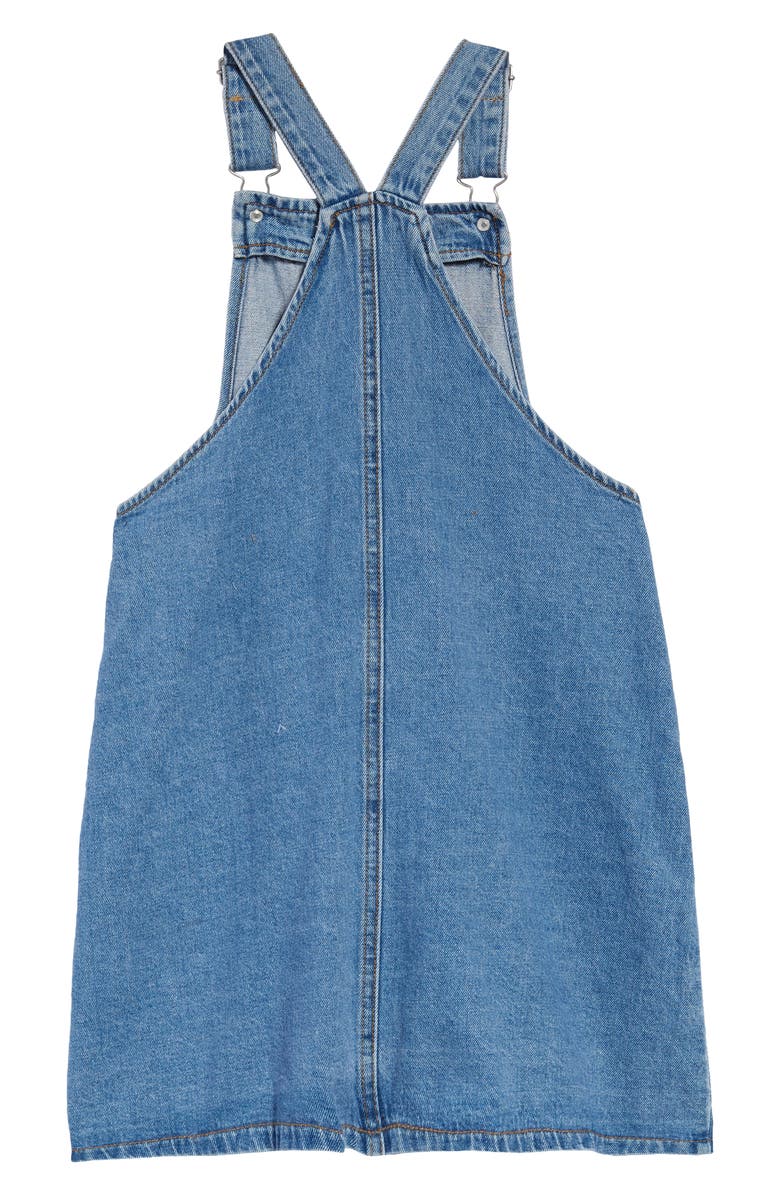 seed heritage Kids' Denim Overall Jumper, Alternate, color, 