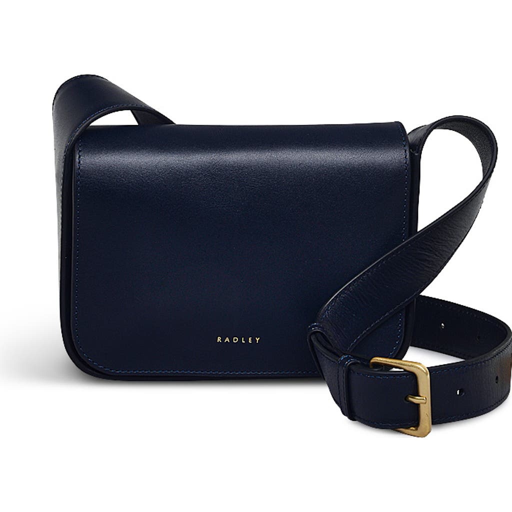 Radley London Westwell Lane Small Flapover Crossbody Bag In Ink
