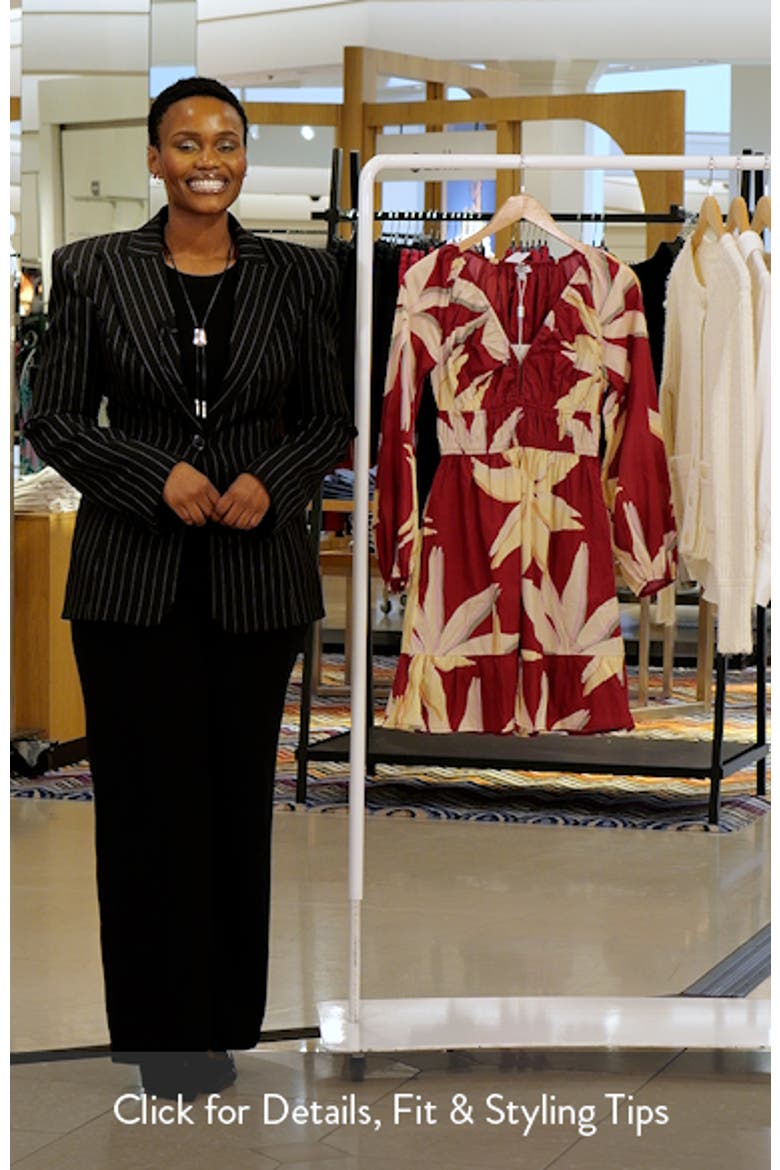Krina Floral Ruched Dress video