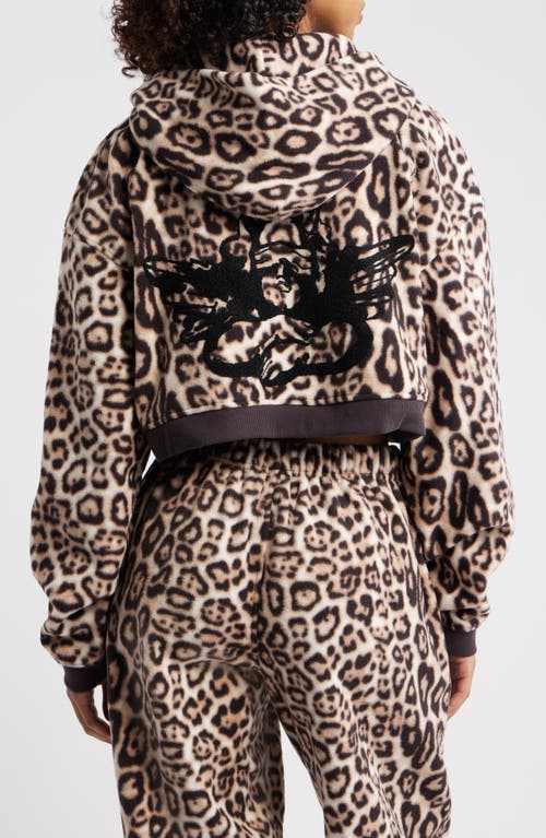 Boys Lie No One Likes A Cheetah Hoodie In Brown