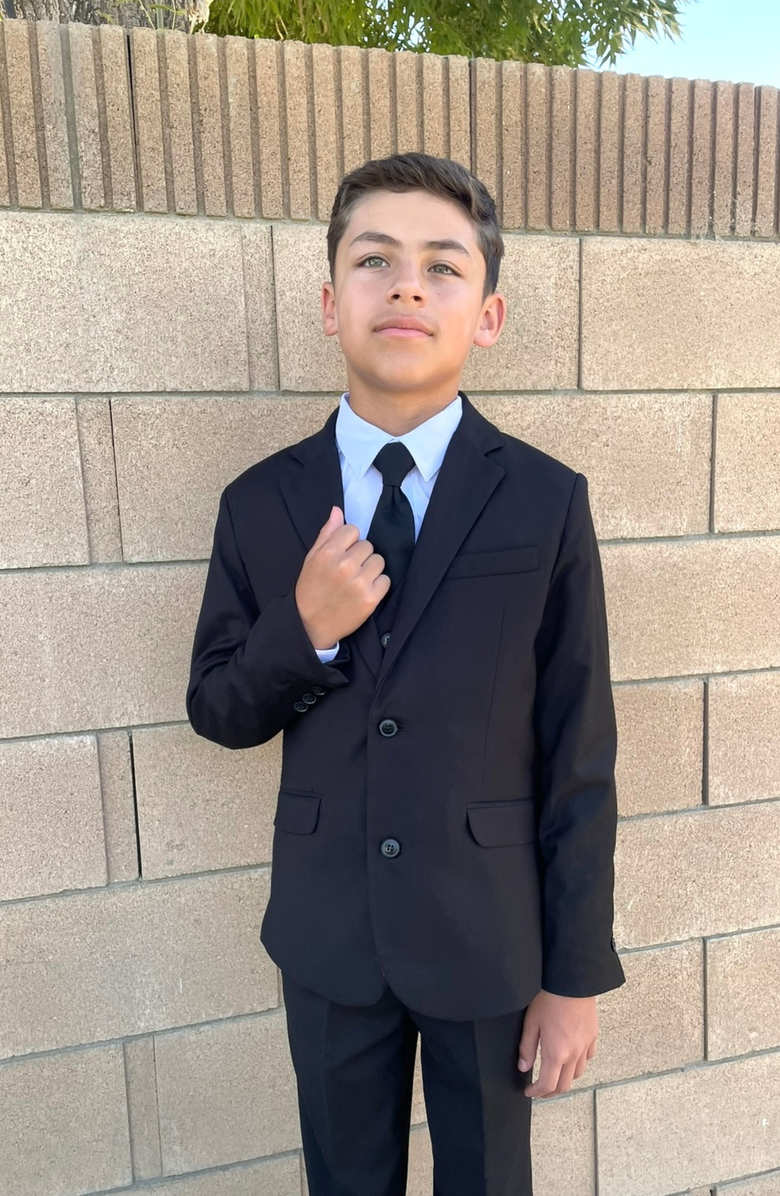 Peanut Butter Collection 007 Suit, Alternate, color, Black