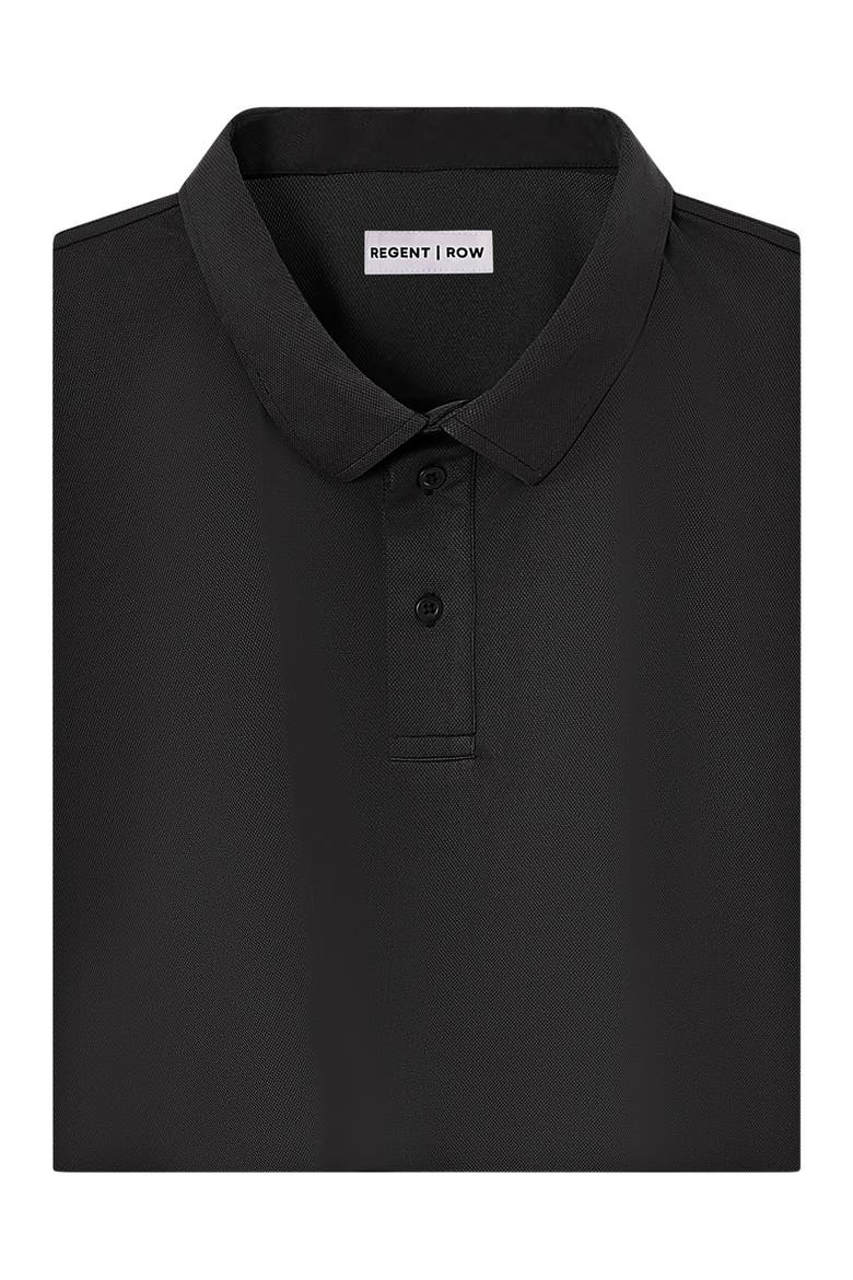 Men's Big and Tall Casual Commuter Tech Polo, Alternate, color, Black