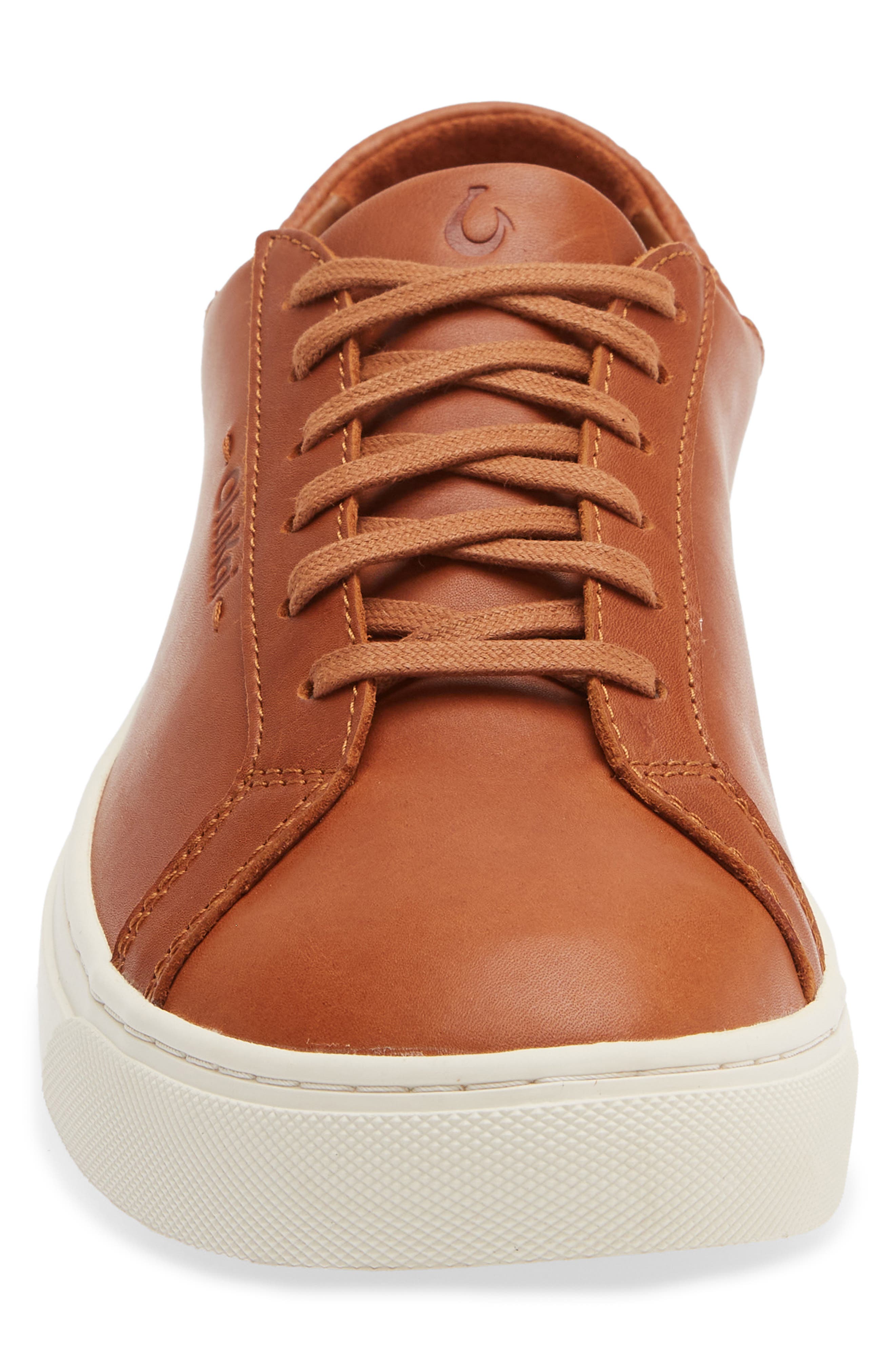 Kou Leather Sneaker, Alternate, color, FOX / FOX