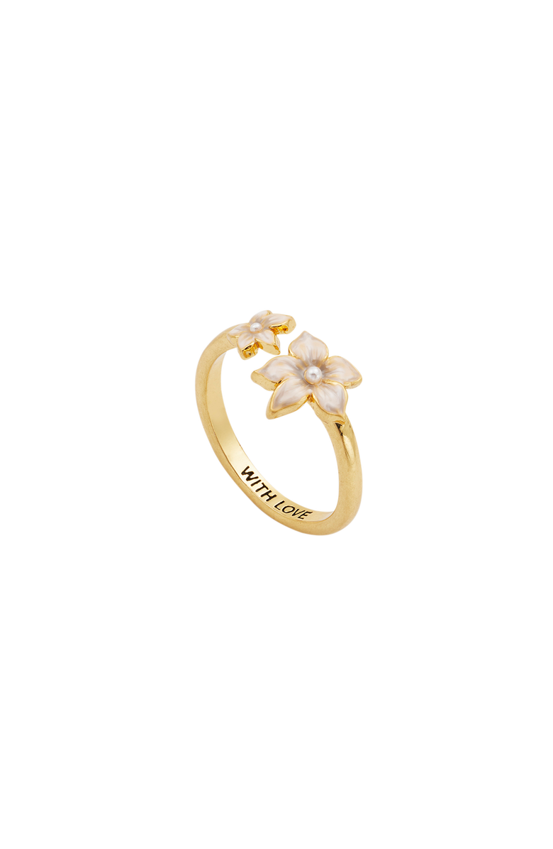 Fable England Jasmine & Pearl Ring, Main, color, Gold