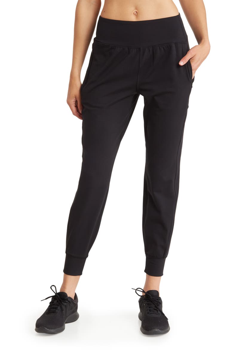 90 DEGREE BY REFLEX Greenwich Interlock Joggers, Main, color, 