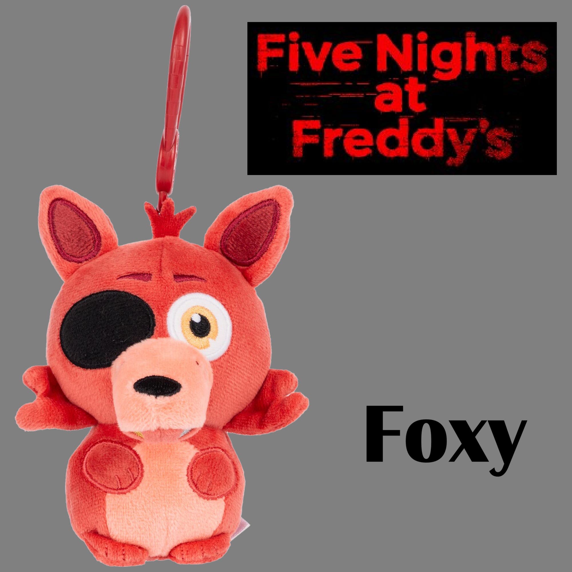 Five Nights At Freddy's Classic Foxy Keychain, Alternate, color, Multicolored