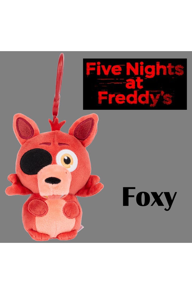 Five Nights At Freddy's Classic Foxy Keychain, Alternate, color, Multicolored