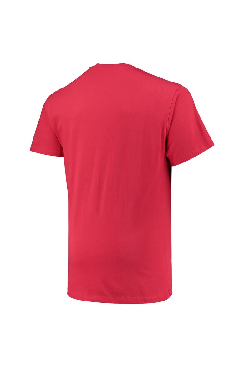 Men's Champion Cardinal Arkansas Razorbacks Big & Tall Arch Over Wordmark T-Shirt, Alternate, color, Cardinal