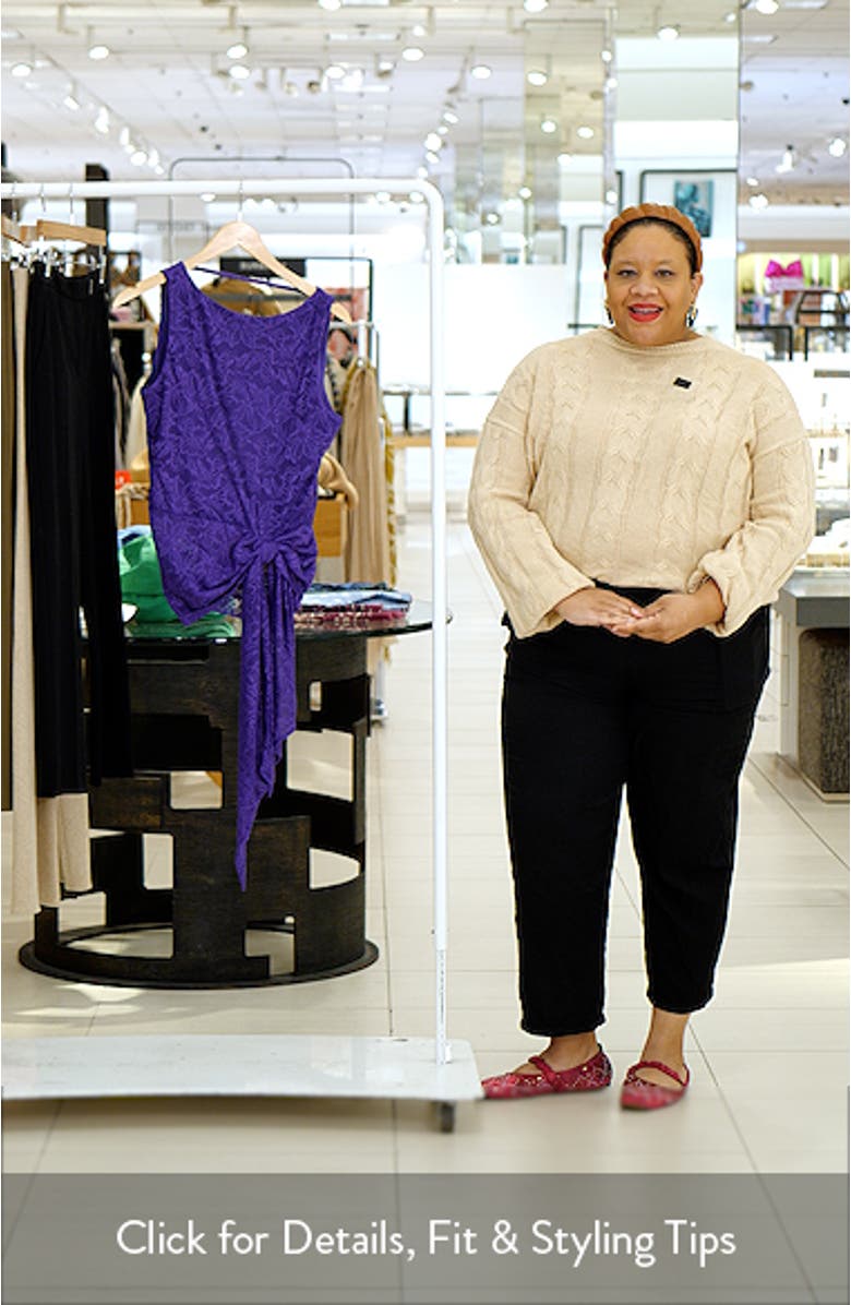 Batya Backless Lace Top, sales video thumbnail