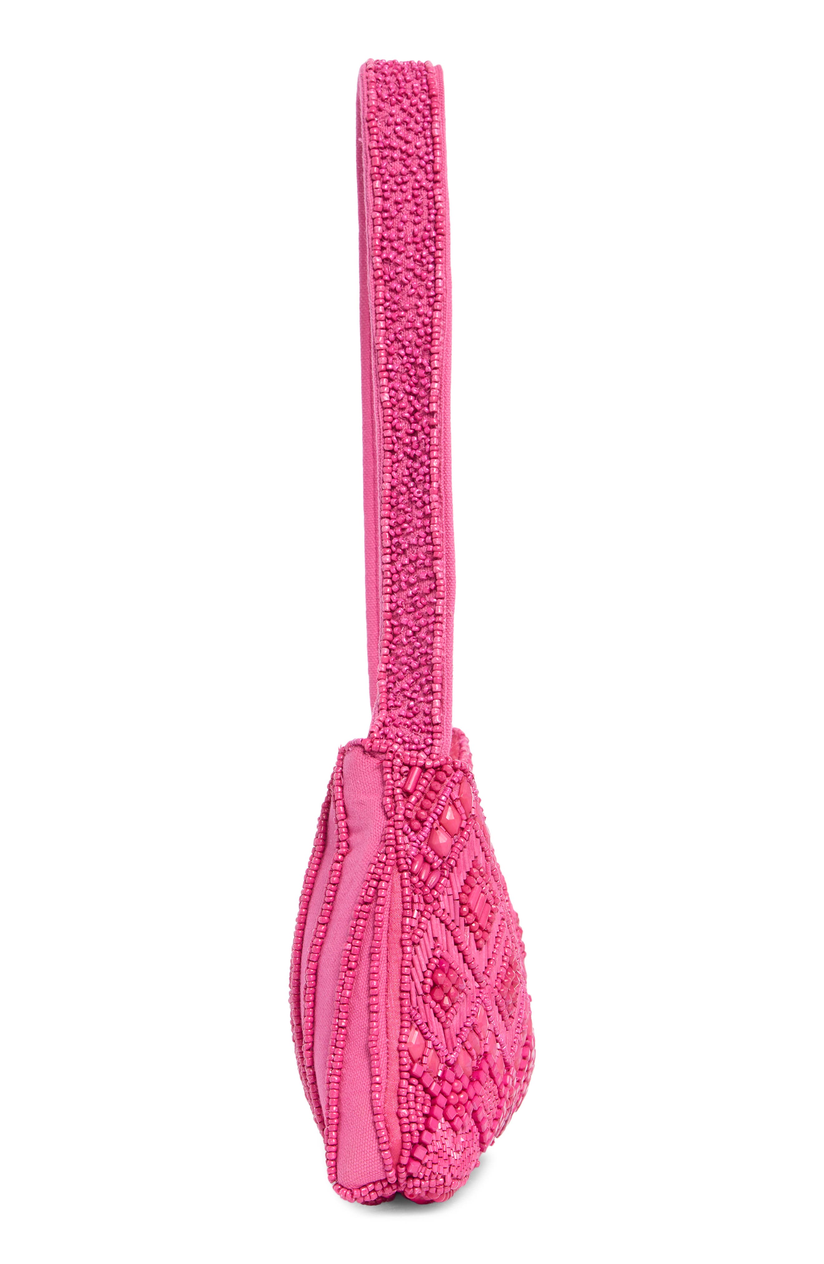 Juniper Beaded Shoulder Bag, Alternate, color, FUSCHIA