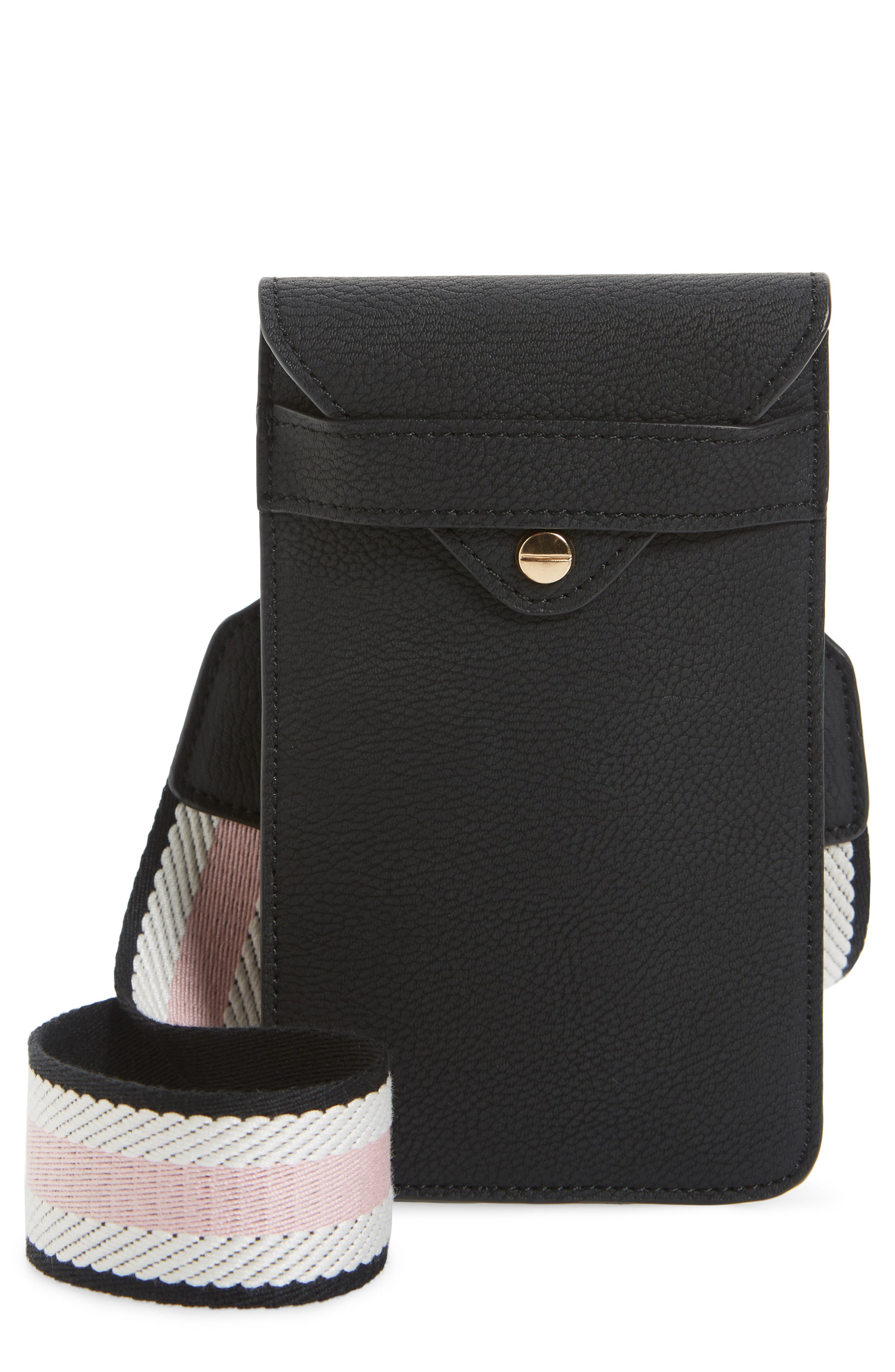 Mali + Lili Candi Vegan Leather Phone Crossbody Bag, Main, color, 