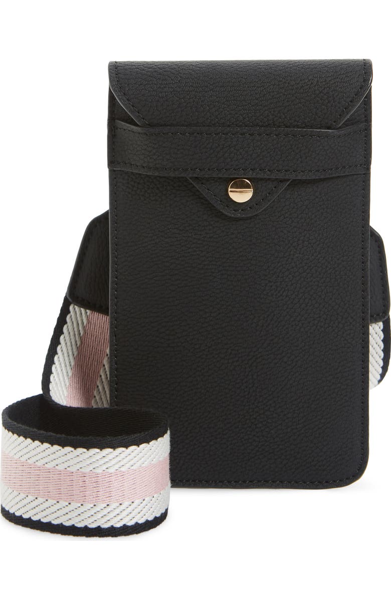Mali + Lili Candi Vegan Leather Phone Crossbody Bag, Main, color,