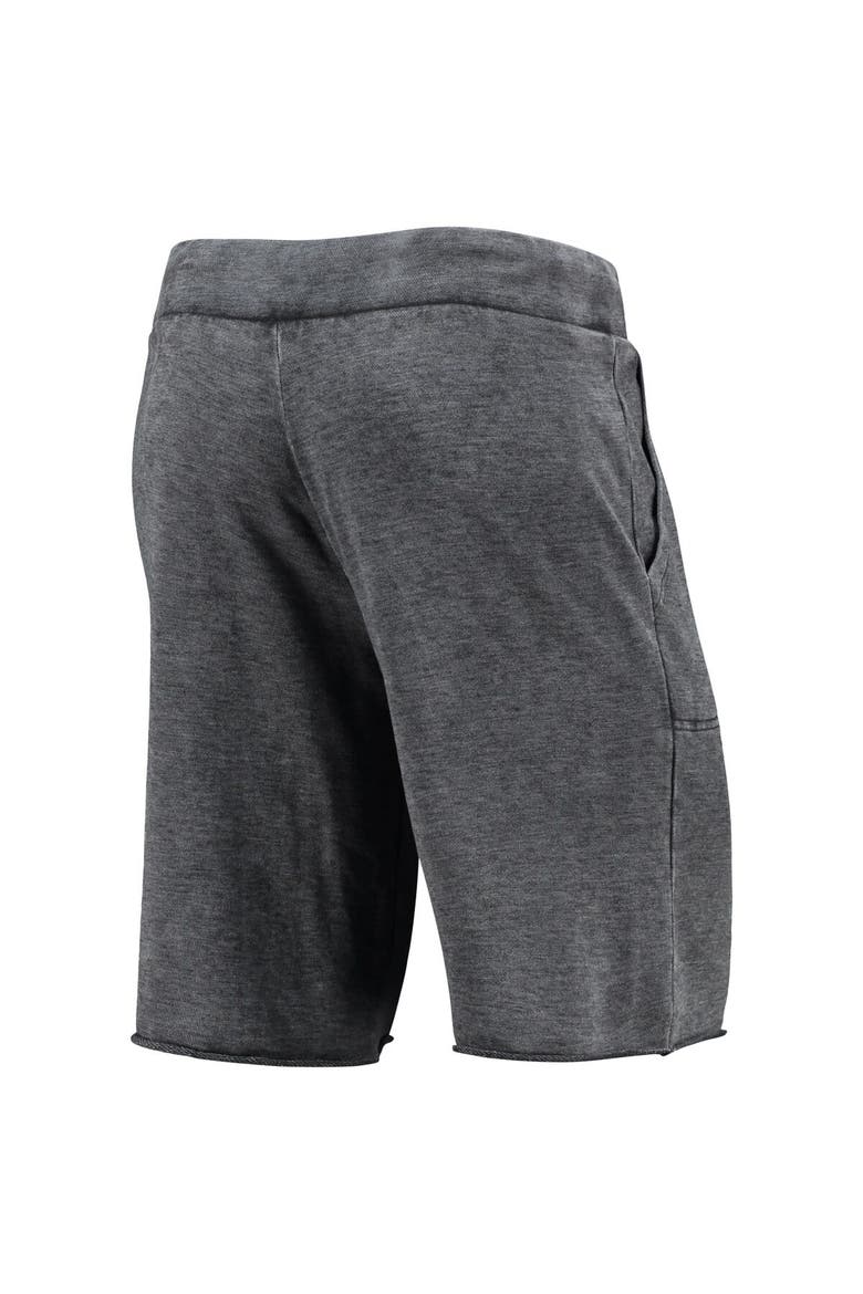 Men's Heathered Black Alternative Apparel Kansas State Wildcats Victory Lounge Shorts, Alternate, color, Black