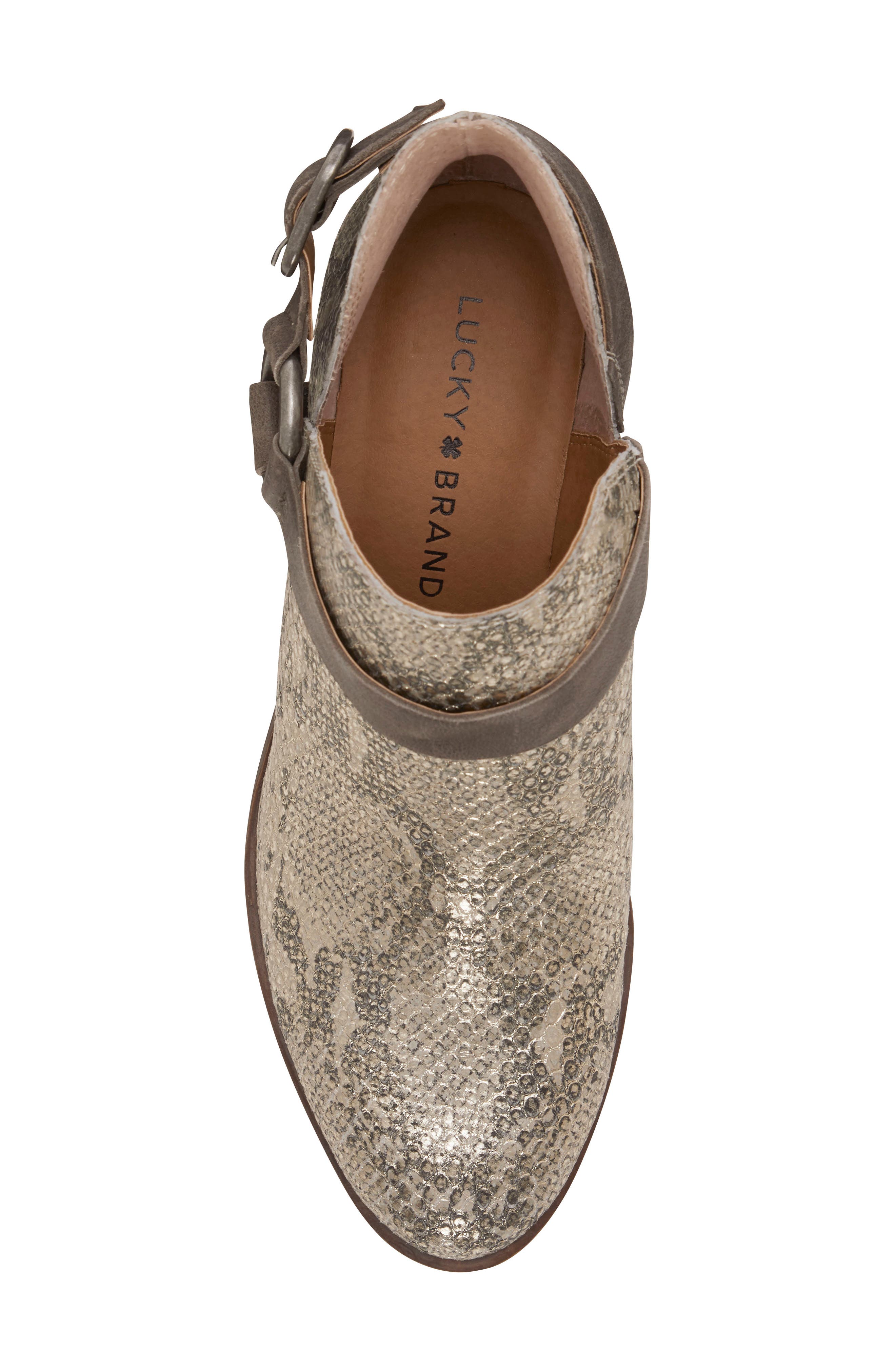 Bernaeh Bootie, Alternate, color, PERISCOPE PRINTED LEATHER