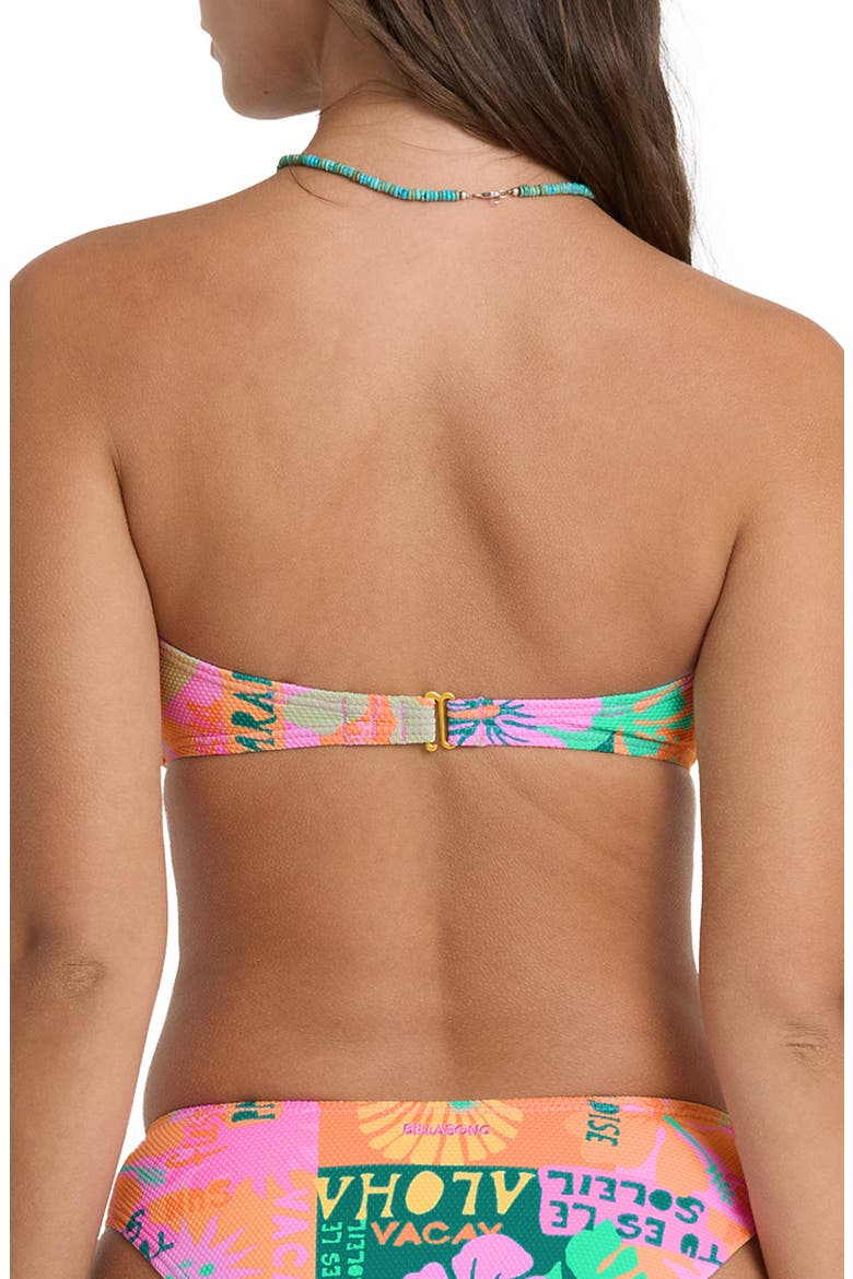 Sunscape Rio Bandeau Bikini Top, Alternate, color, DEEP LAGOON