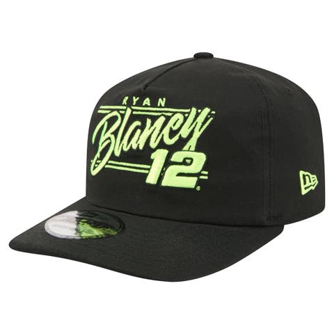 Men's New Era  Black Ryan Blaney Driver Script 19TWENTY Adjustable Hat