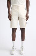 Stone Island Stretch Organic Cotton Twill Cargo Shorts