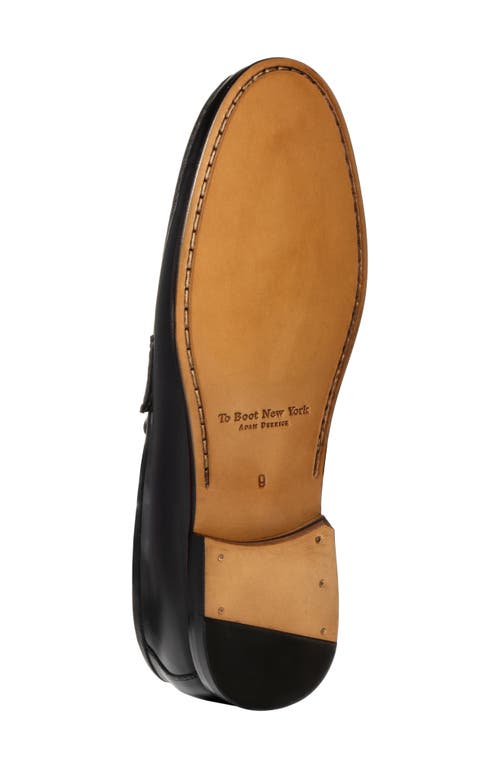 Shop To Boot New York Clapton Penny Loafer In Black