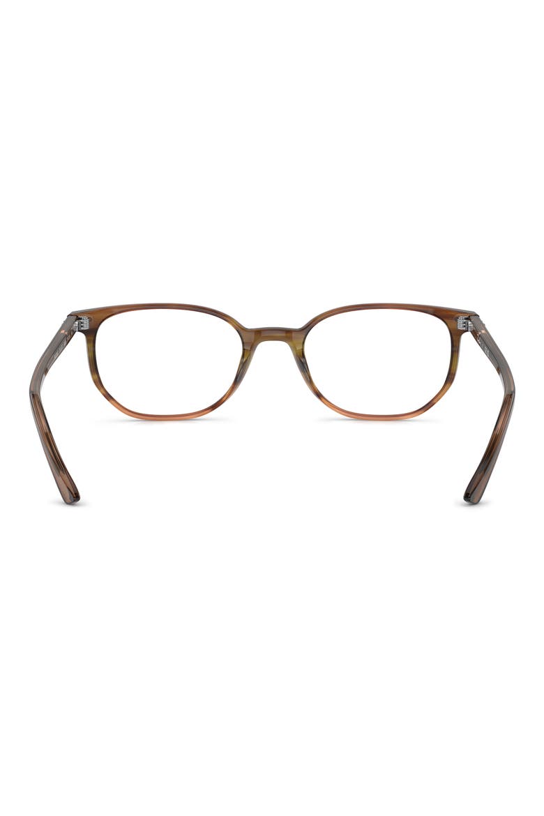 Elliot 48mm Irregular Optical Glasses, Alternate, color, BROWN GRADIENT