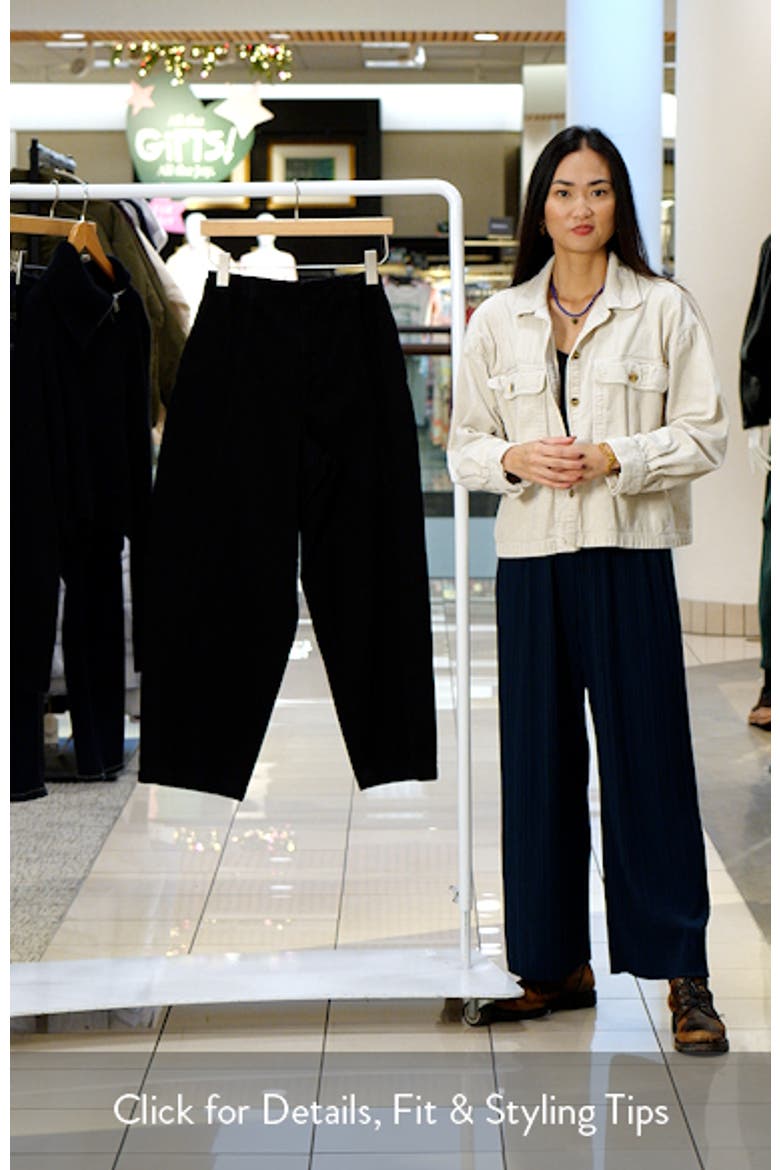 Balloon Cotton Twill Pants video