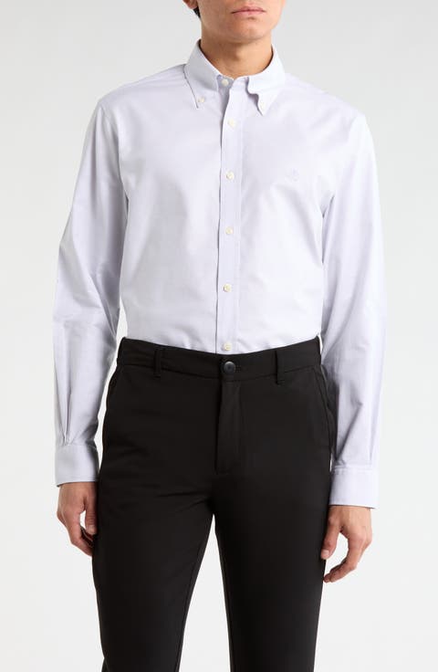 Brooks Brothers Regular Fit Stretch Cotton Oxford Button-Down Shirt