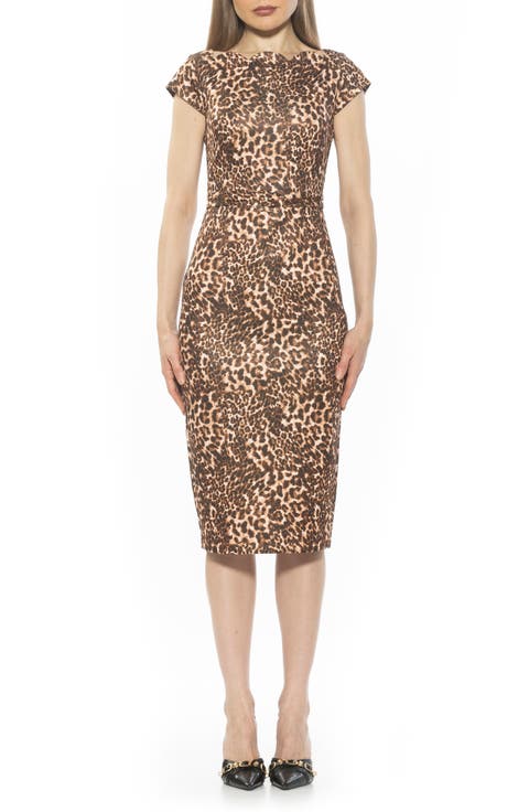 Lavinia Midi Sheath Dress