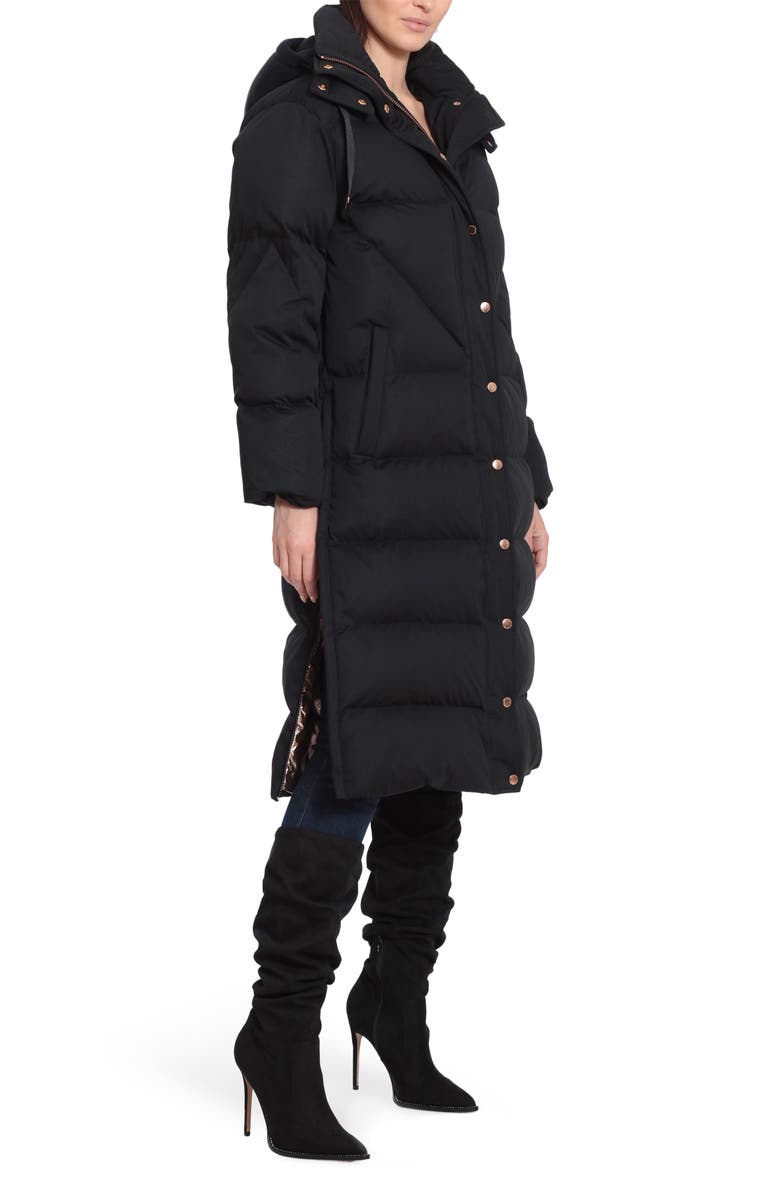 Avec Les Filles Thermalpuff<sup>™</sup> Longline Puffer Coat, Alternate, color,