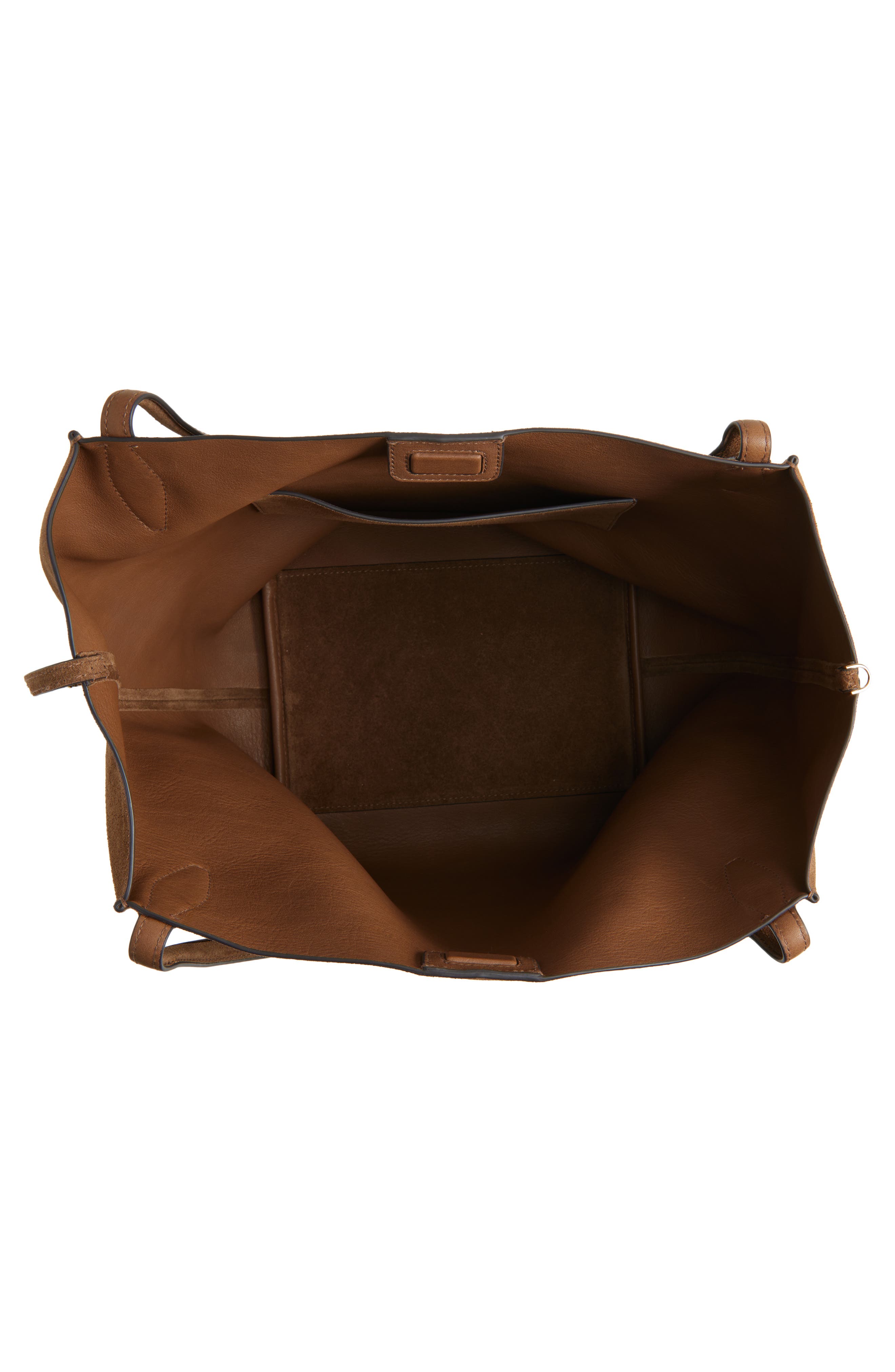 Madewell The Shopper Tote in Soft Grain Suede, Alternate, color, 