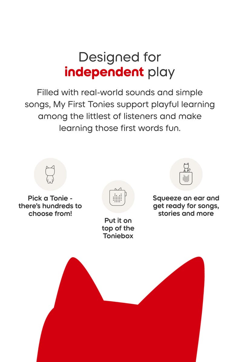 tonies 3-Pack Jungle Tonie Audio Character Bundle, Alternate, color, Multi