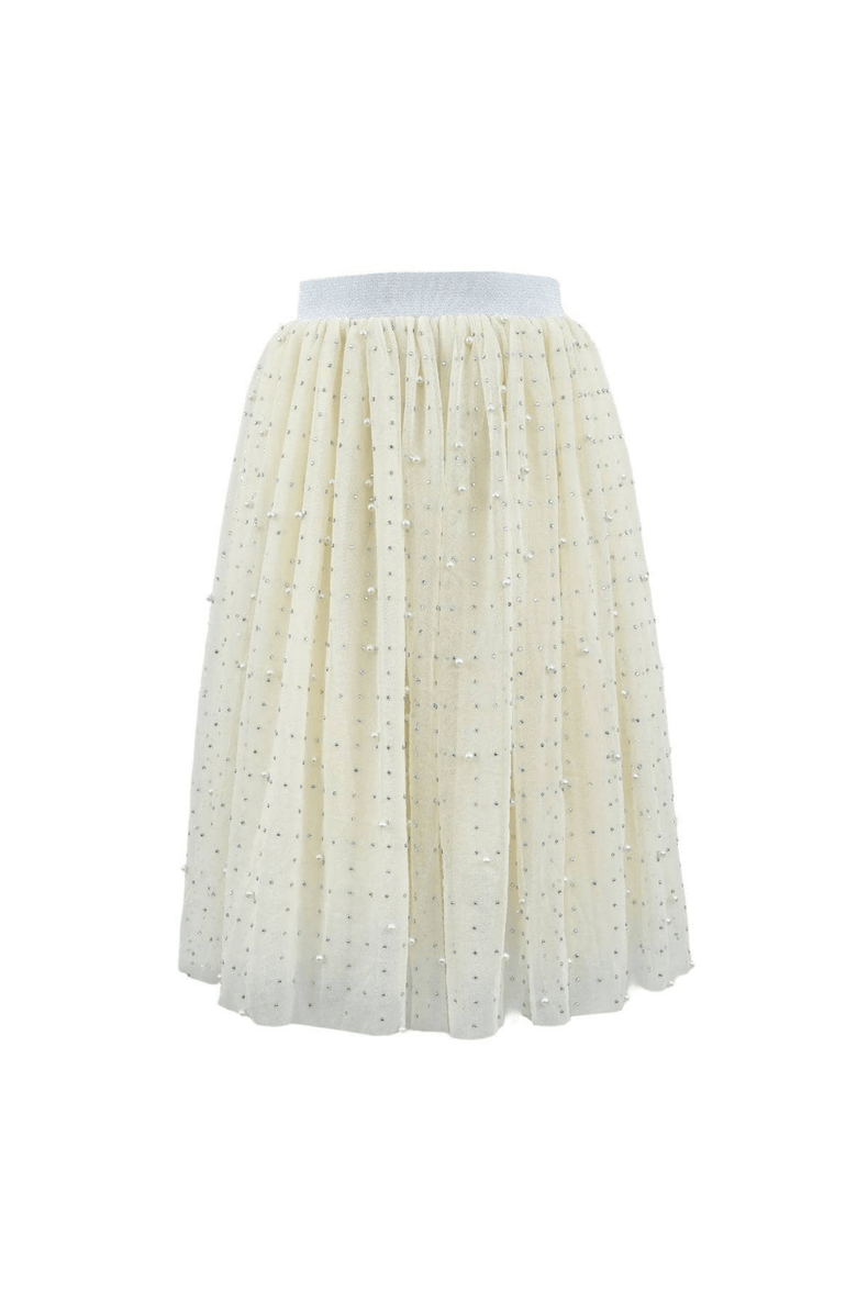 Lola + The Boys Diamonds and Pearls Midi Skirt, Main, color, Yellow