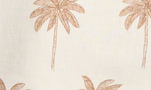 Rylee + Cru Palm Tree Button-up Shirt In Paradise