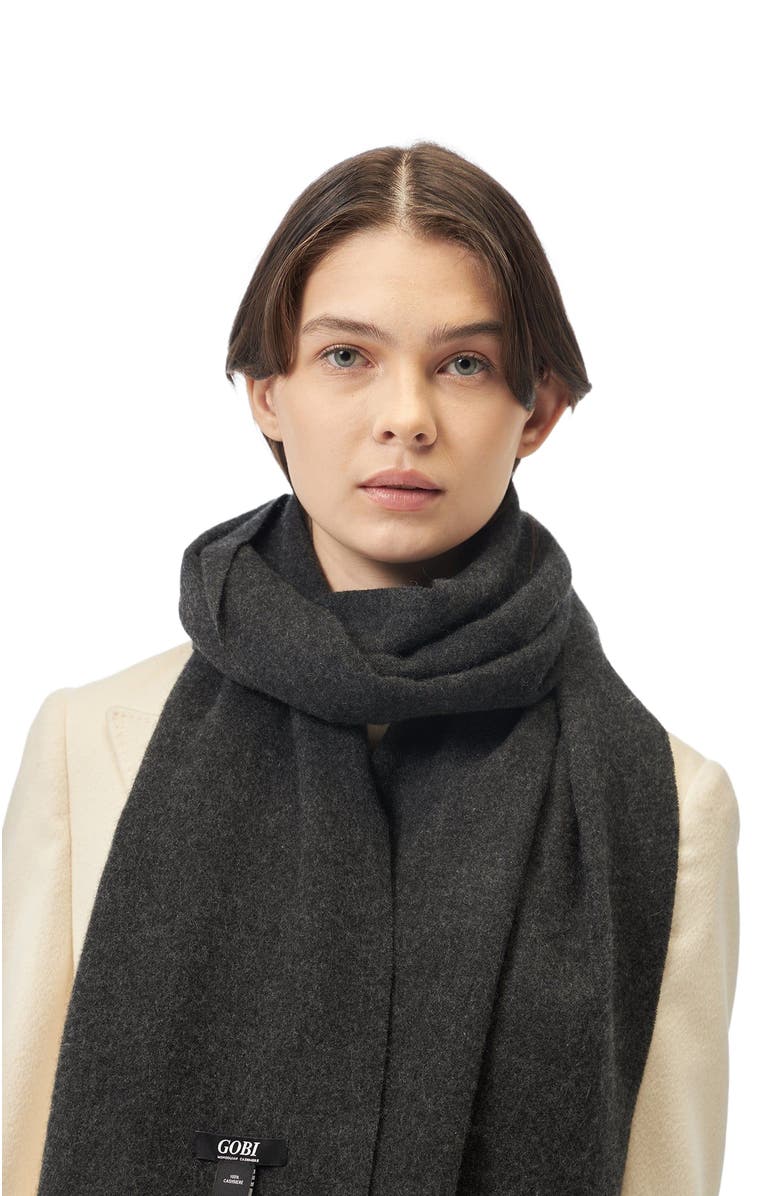 Gobi Cashmere Oversized Cashmere Woven Scarf, Main, color, 
