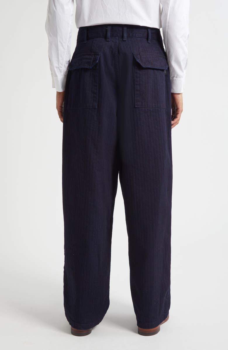 Yohji Yamamoto Side Tape Detail Jeans, Alternate, color, Indigo