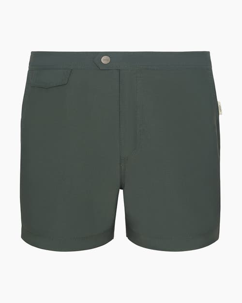 Onia Calder Side Elastic 4" Swim Trunk In Multi