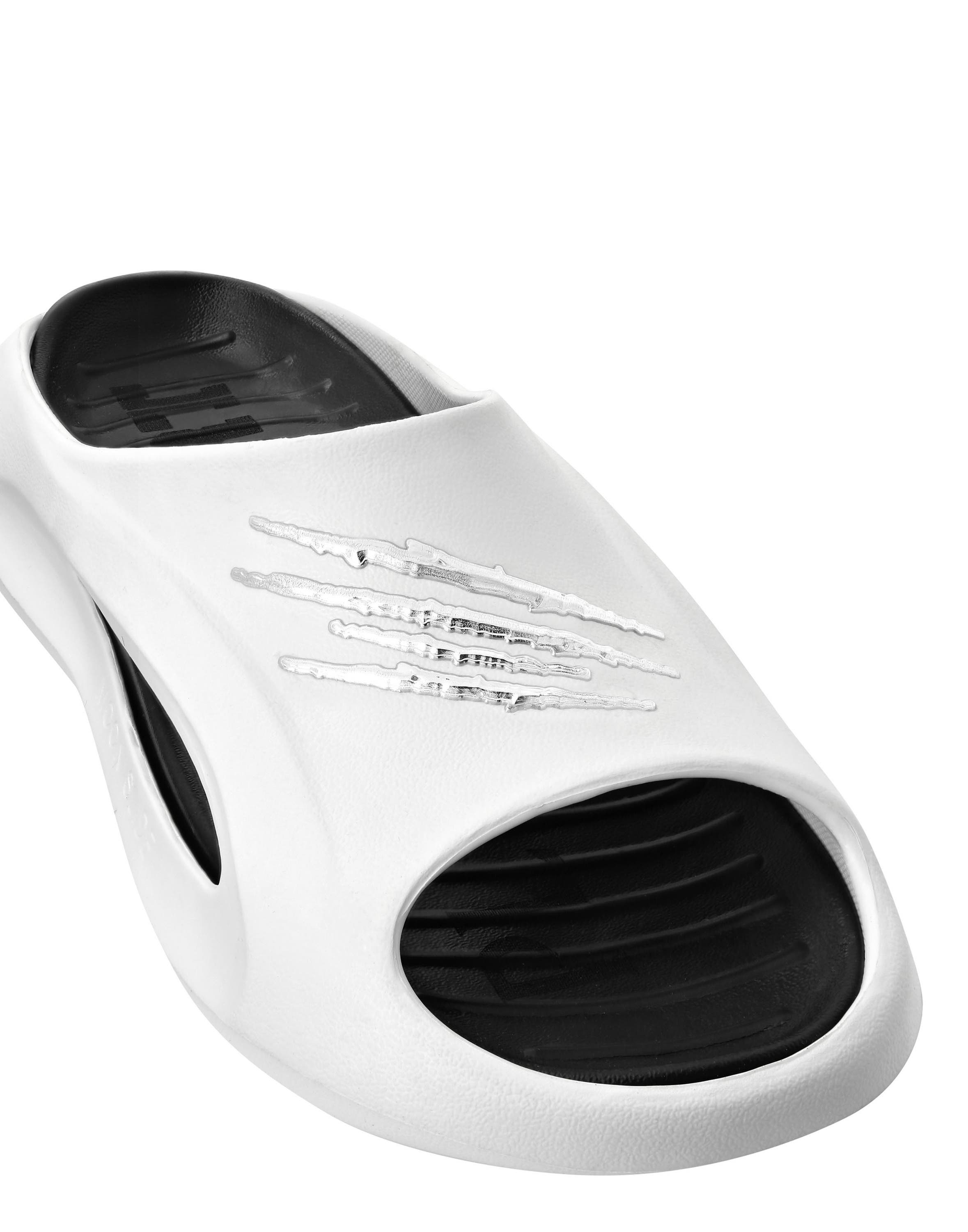 Moon Slide Unisex, Alternate, color, white/black