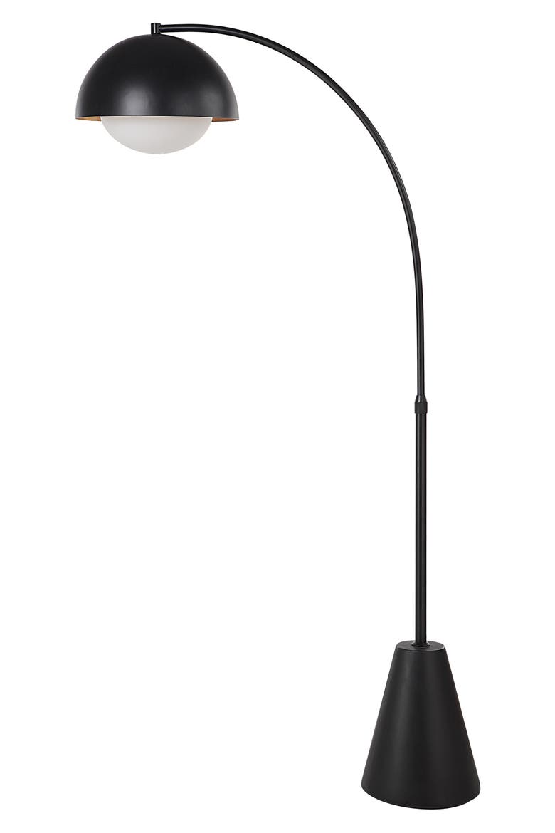 Cooke Matte Black Floor Lamp, Main, color, NO COLOR