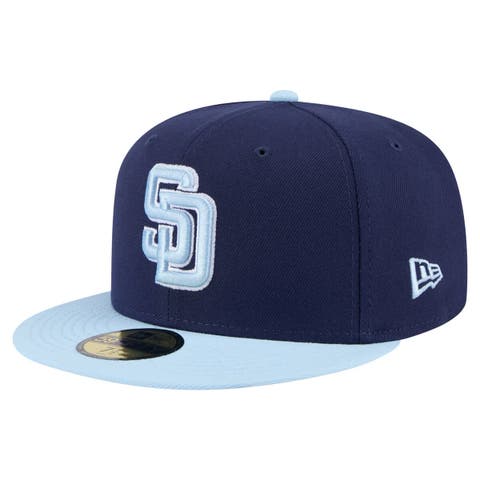 Men's New Era Navy/Light Blue San Diego Padres Color Pack 2-Tone 59FIFTY Fitted Hat