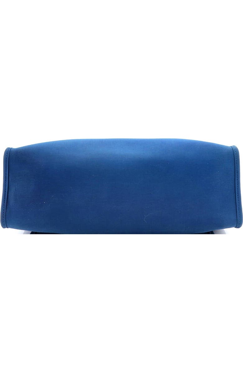 Pre-Owned Hermes Herbag Zip Leather and Toile 31, Alternate, color, Bleu De Galice