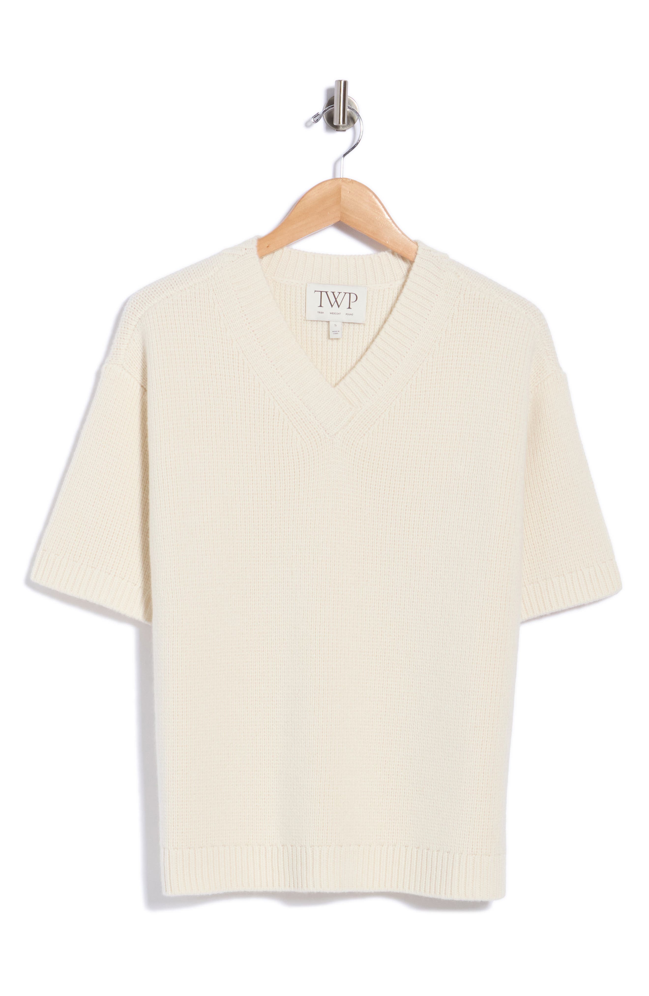 The Big V Cashmere V-Neck Sweater