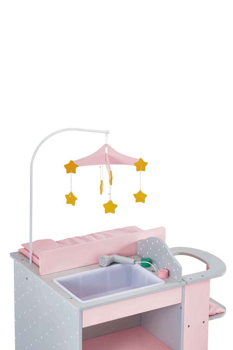 Olivia's Little World Baby Doll Changing Station, Alternate, color, GRAY