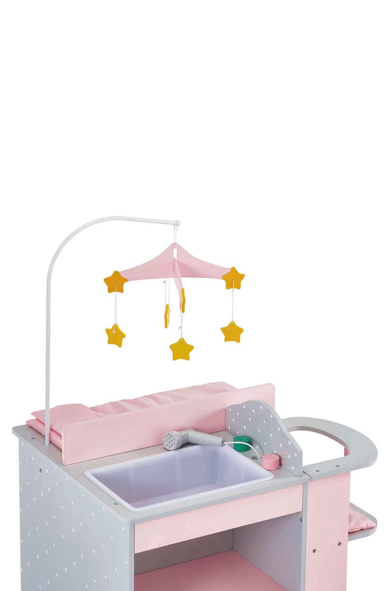 Teamson Kids Olivia's Little World Baby Doll Changing Station, Alternate, color, Gray