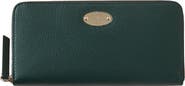 Mulberry Plaque 8 Card Leather Zip Wallet
